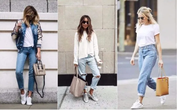 С чем носить джинсы, или Что надеть девушке в разных случаях. Что одеть с джинсами девушке 68