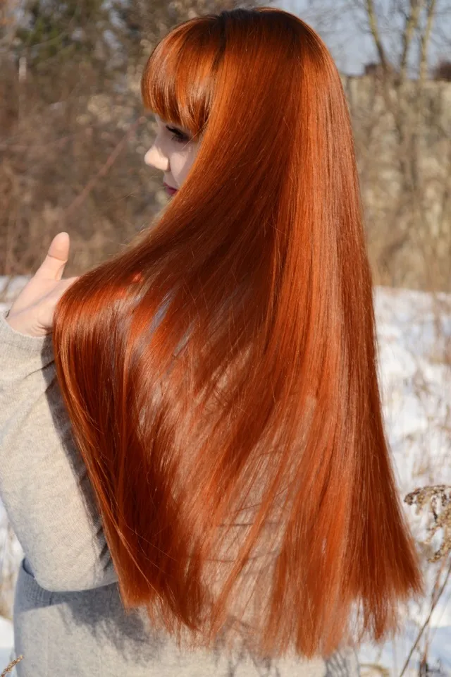 Правильный уход за рыжими волосами