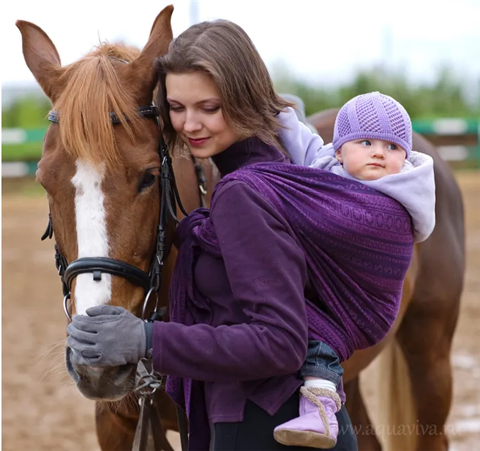 Наталья Ошей с младшей дочерью