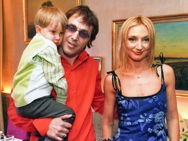 Кристина Орбакайте с сыном и Русланом Байсаровым