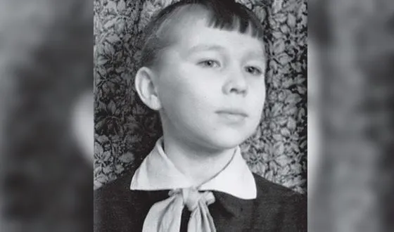 Вячеслав Зайцев в детстве