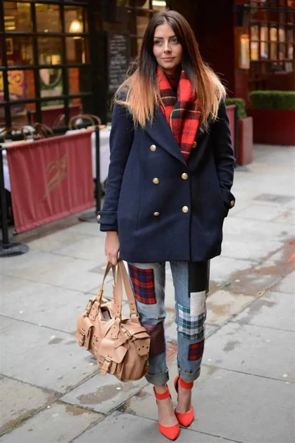 Как красиво носить шарф с пальто: ТОП стильных образов. Как носить шарф с пальто 8