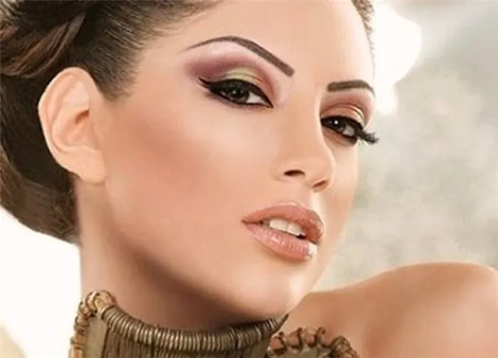 Как правильно нанести арабский макияж. Как сделать восточный макияж 2