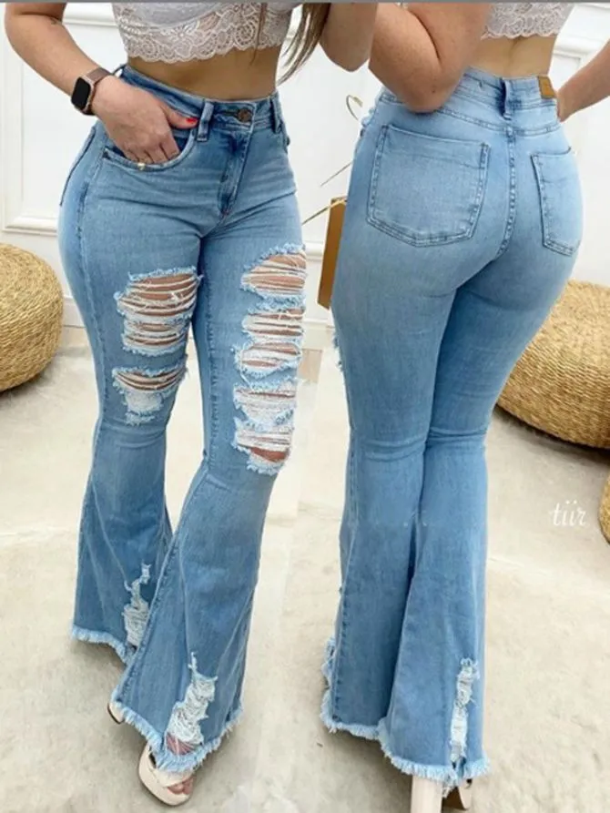 Выбор правильных широких джинсов
