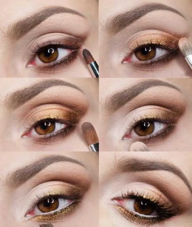 5 простых техник как увеличить глаза с помощью макияжа, пошагово, фото инструкция. Как вытянуть глаза с помощью макияжа 29