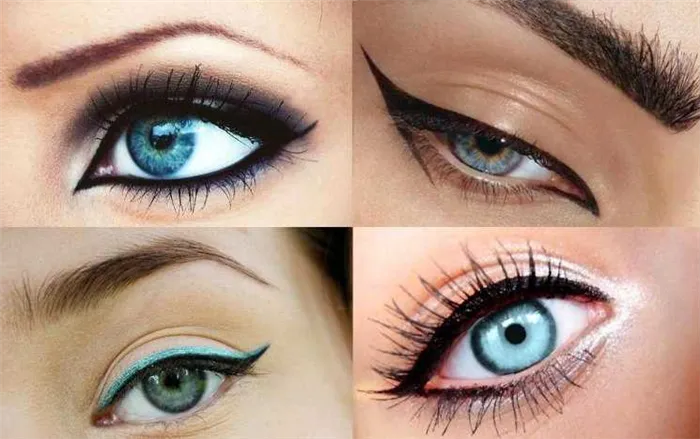 5 простых техник как увеличить глаза с помощью макияжа, пошагово, фото инструкция. Как вытянуть глаза с помощью макияжа 44