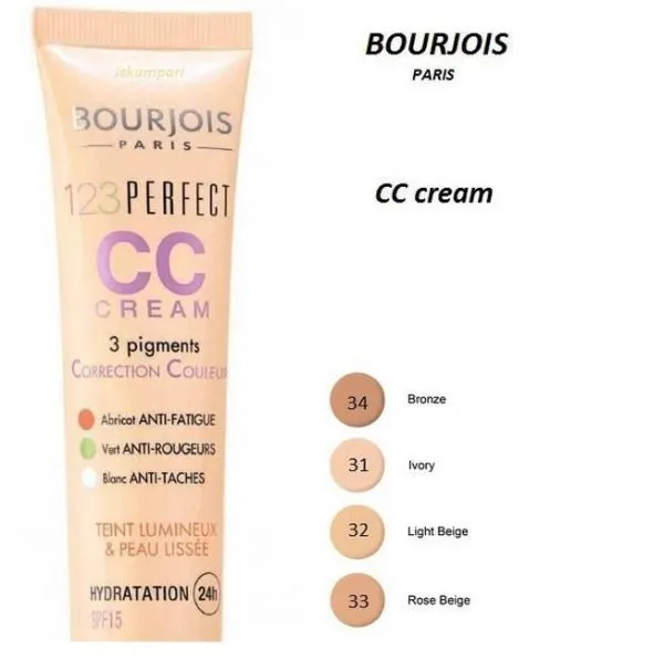 Bourjois Paris 123 Perfect Colour Correcting Cream SPF 15