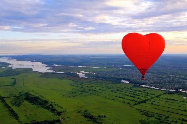 Романтические полеты на воздушных шарах в Подмосковье