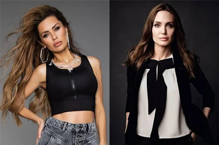Виктория Боня и Анджелина Джоли похожи друг на друга.