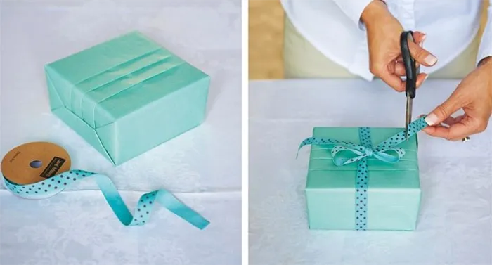 Как упаковать подарок: решения для разных форм и объемов. Как упаковать подарок в подарочную бумагу 8