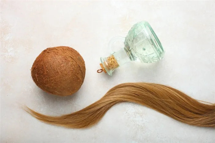 Уход за волосами с помощью кокосового масла