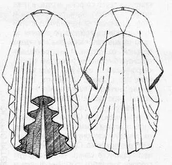 Технический дизайн платья