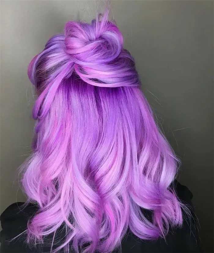Розовый цвет волос: фото лучших оттенков. Кто красит волосы в розовый цвет 16