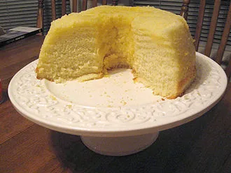 Лимонный шифоновый пирог
