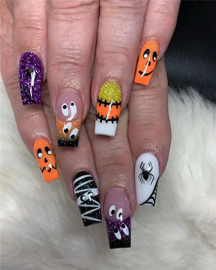 13 безумных дизайнов ногтей к Хэллоуину: ФОТО. Ногти как у ведьмы 25