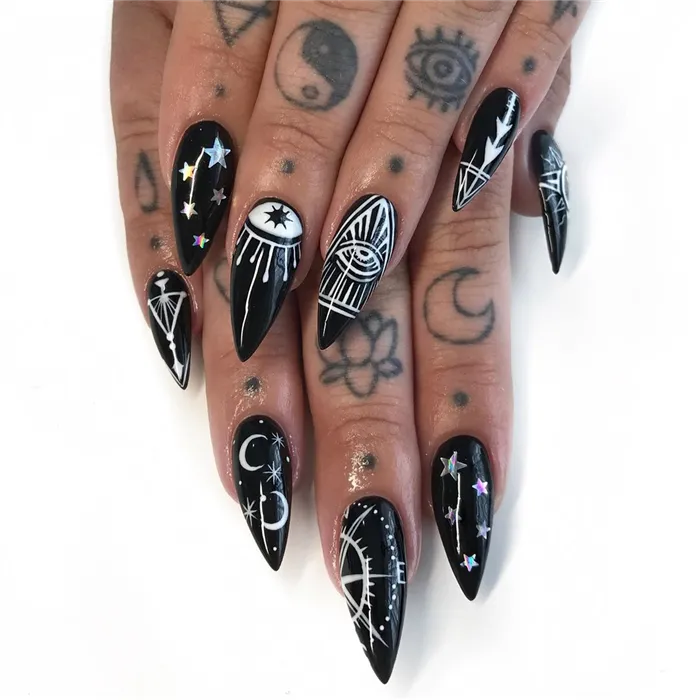 13 безумных дизайнов ногтей к Хэллоуину: ФОТО. Ногти как у ведьмы 21