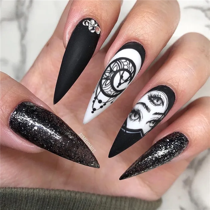 13 безумных дизайнов ногтей к Хэллоуину: ФОТО. Ногти как у ведьмы 18