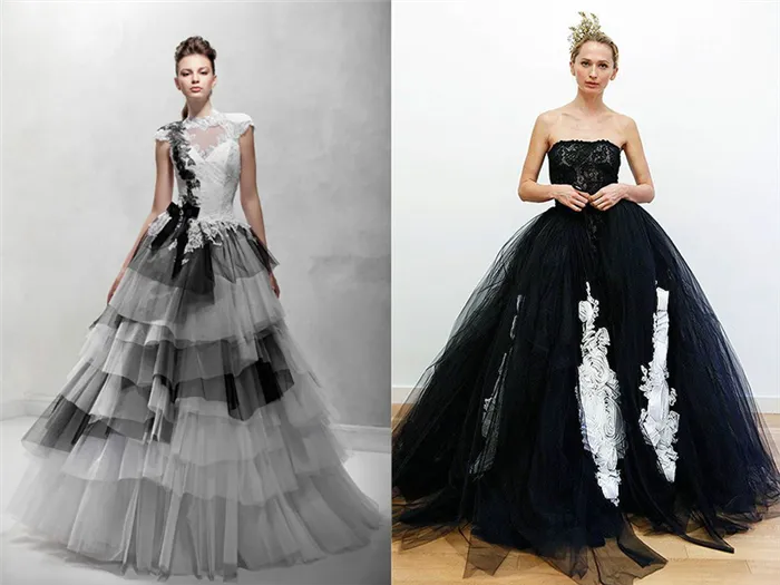 Черное свадебное платье — таинственный образ или плохая примета. Черная невеста что это 8