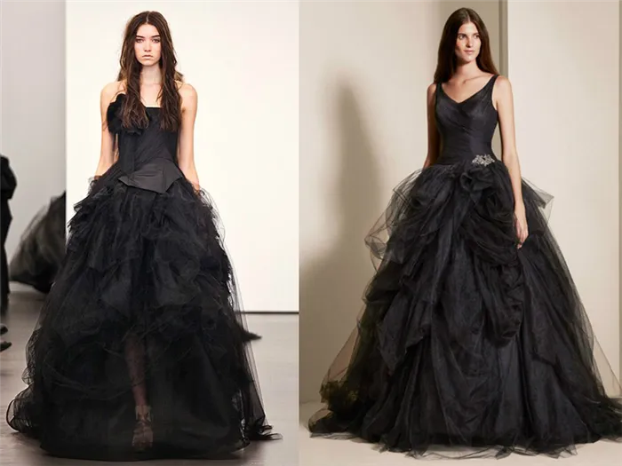 Черное свадебное платье — таинственный образ или плохая примета. Черная невеста что это 3