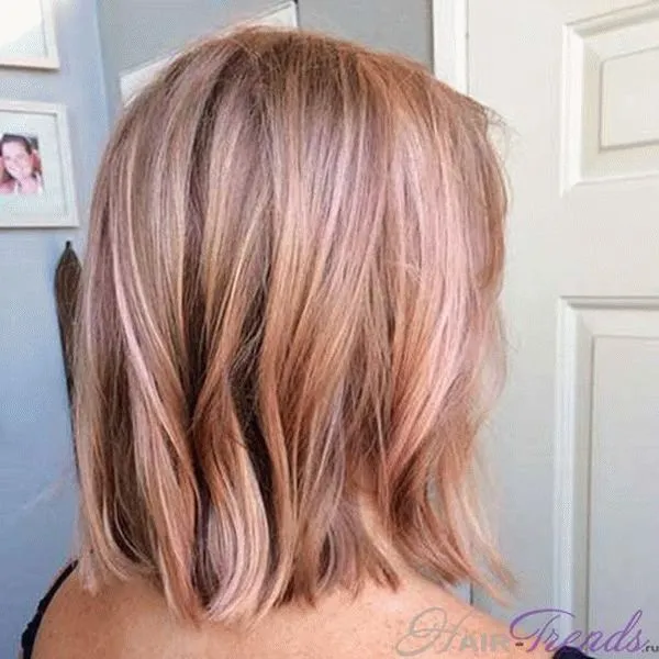 Цвет волос золотисто-розовый: как добиться, техника окрашивания, советы и рекомендации, фото. Как получить цвет розовое золото 19