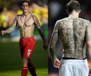 Даниэль Аггер: татуировки.