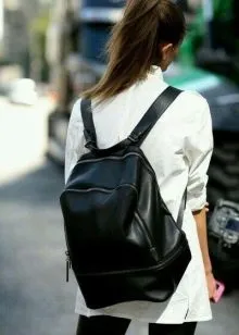 Женская сумка рюкзак-трансформер: 70 фото, как сделать своими руками, выкройка, модели из натуральной кожи. Рюкзак с ручками как у сумки 13