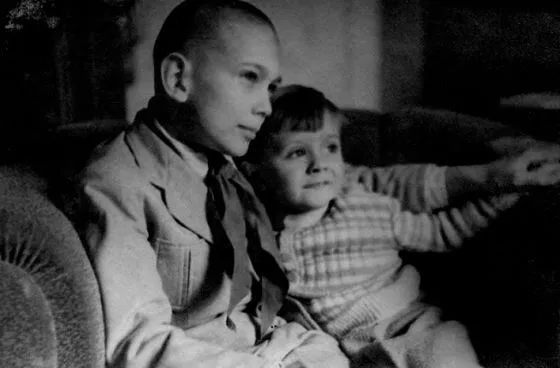 Андрей Кончаловский с братом Никитой