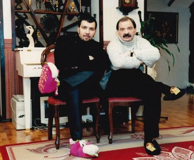 Денис Криервер и его отец