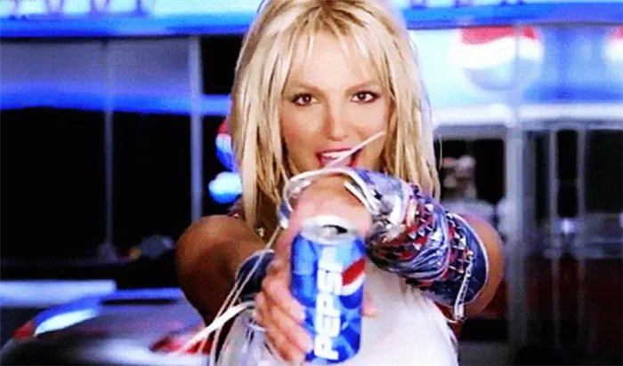 Бритни Спирс в рекламной кампании Pepsi