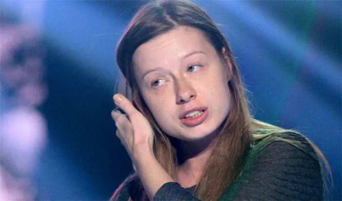 Юлия Сабичева без макияжа.