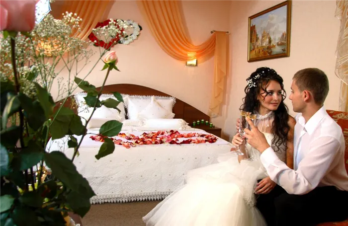 Первая брачная ночь в России