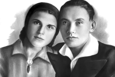 Рисунок 1.Родители Бали Алибасова.