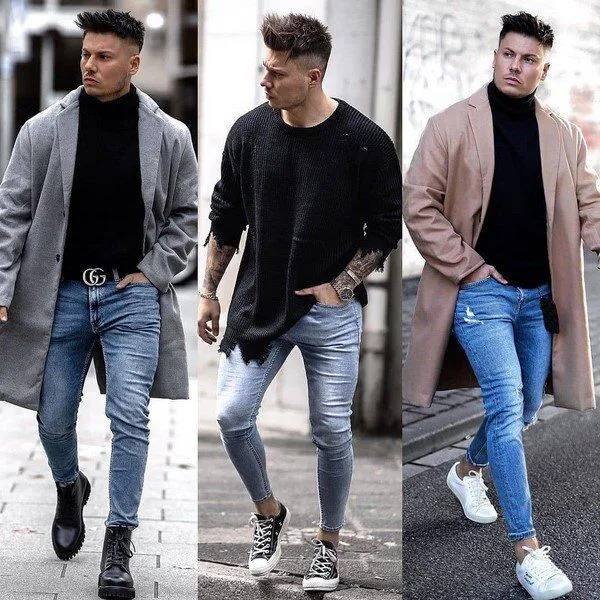 Модные мужские джинсы 2022.