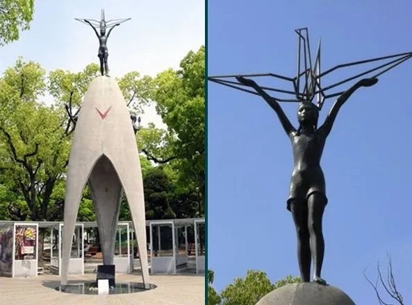 Мемориал мира и памятник Садако в Хиросиме
