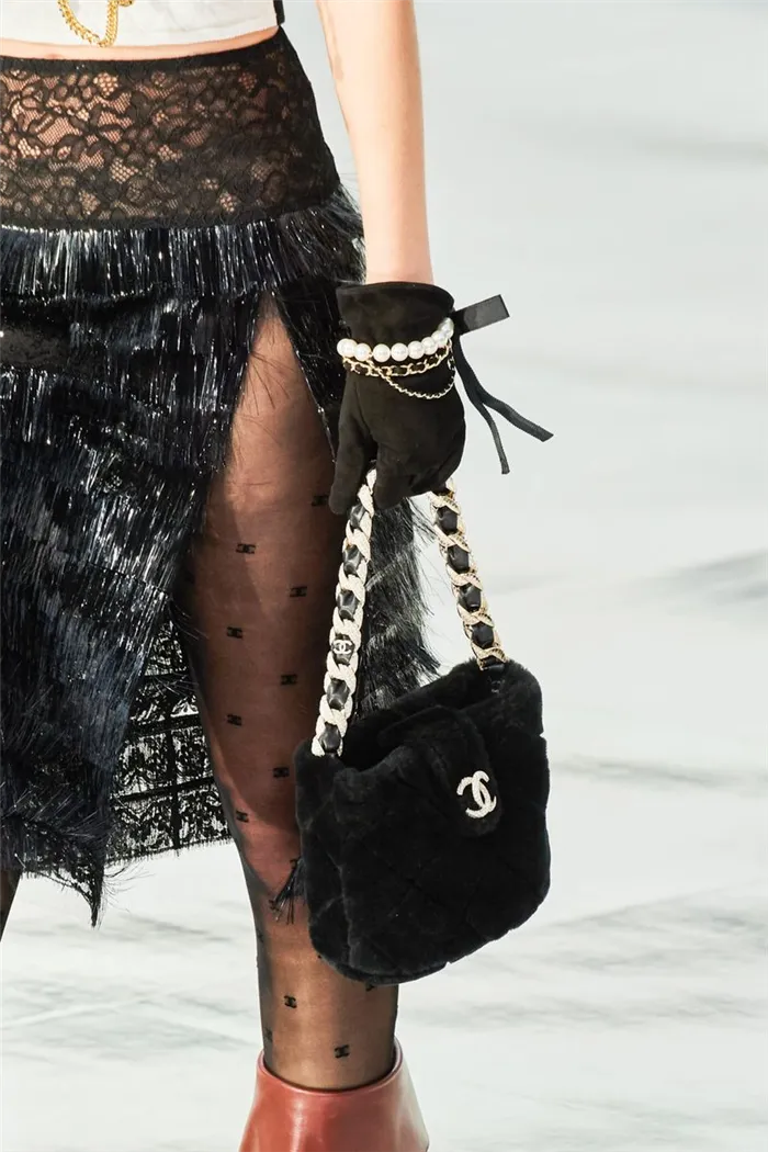 Цепочка модных сумок Chanel осень/зима 2020-2021 гг.