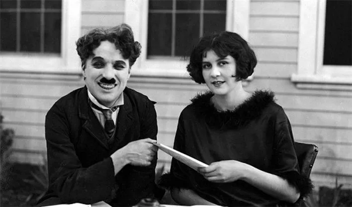 Чарли Чаплин и Рита Грей.