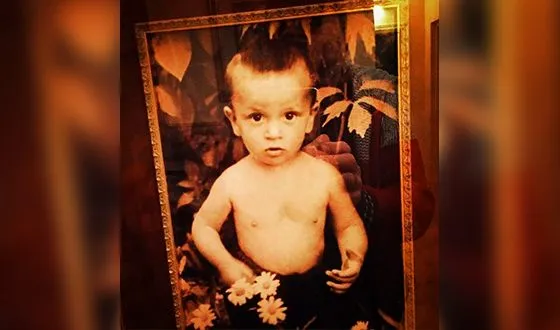 Александр Буйнов в детстве.