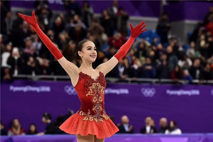 Алина Загитова на Олимпийских играх