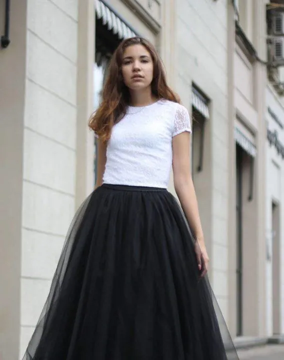 Такие разные черные юбки (50 фото) — С чем носить и как сочетать. Что можно одеть с черной юбкой 14