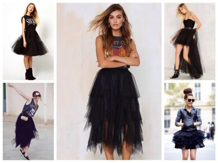 Такие разные черные юбки (50 фото) — С чем носить и как сочетать. Что можно одеть с черной юбкой 25