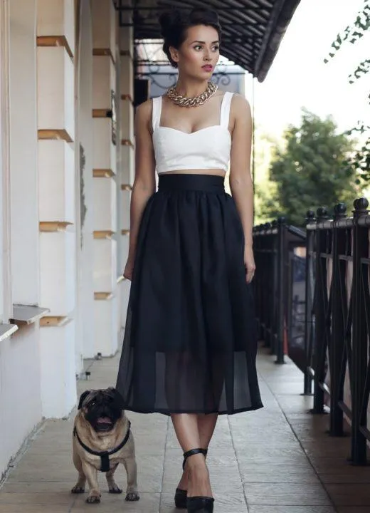Такие разные черные юбки (50 фото) — С чем носить и как сочетать. Что можно одеть с черной юбкой 36
