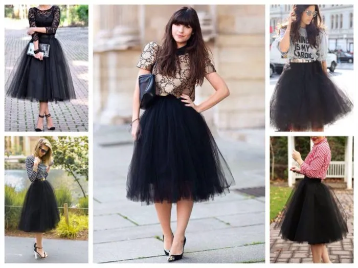 Такие разные черные юбки (50 фото) — С чем носить и как сочетать. Что можно одеть с черной юбкой 21