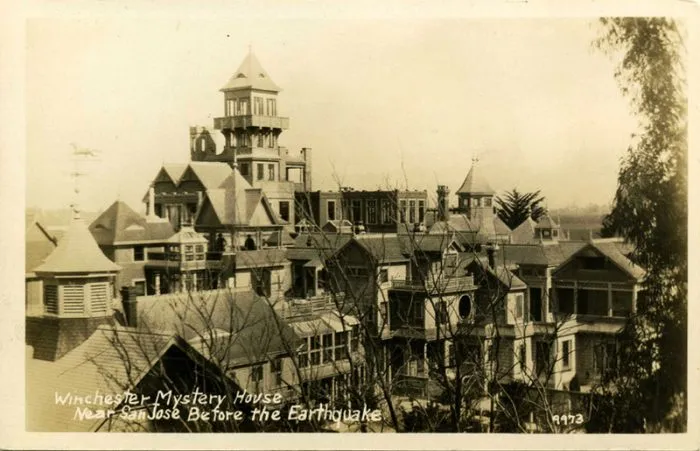 Дом Винчестеров до землетрясения 18 апреля 1906 года.