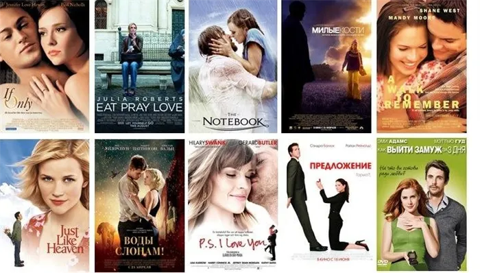 Фильмы, которые стоит посмотреть с девушкой