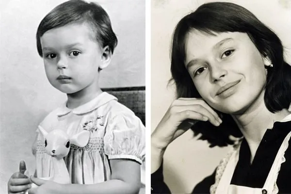 Ирина Безрукова в детстве