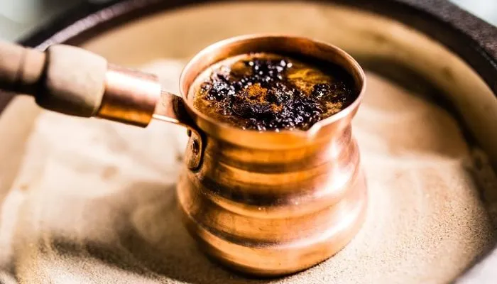 Варка турецкого кофе, фото
