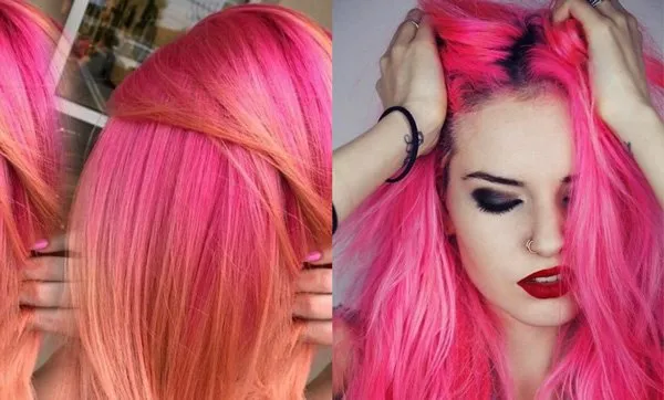 Окрашивание волос в розовый: особенности цвета и модные оттенки. Как покрасить волосы в розовый цвет? 2