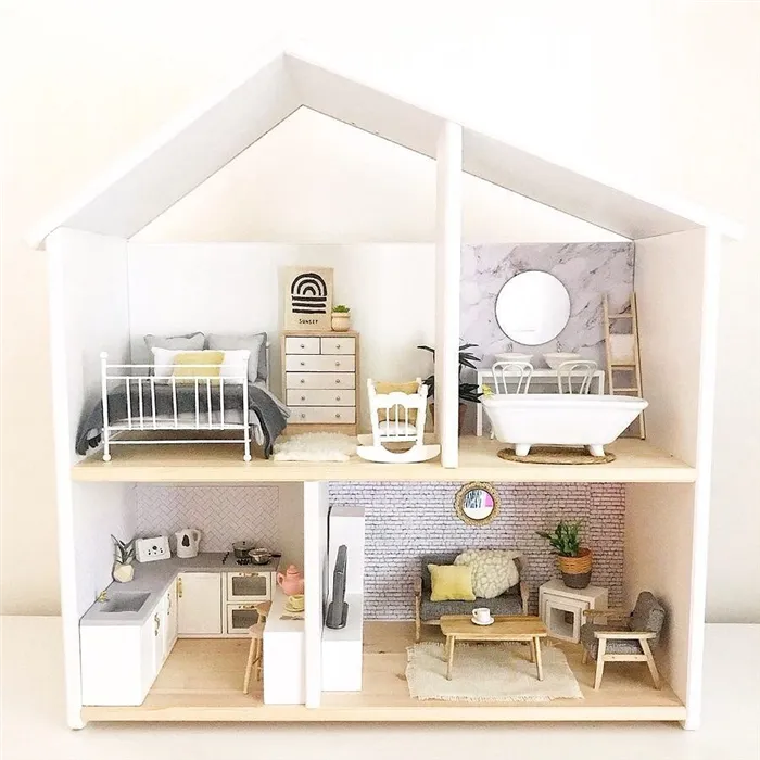 Пластиковые кукольные домики для Барби. Особенности, варианты, комплектации. Как выглядит дом барби? 16