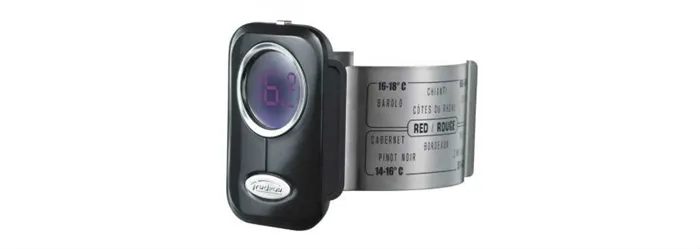 Термометр-браслет для измерения температуры вина