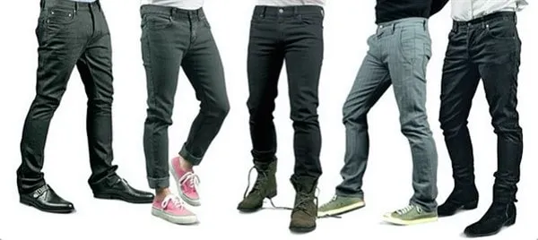 С какой обувью носить мужские джинсы